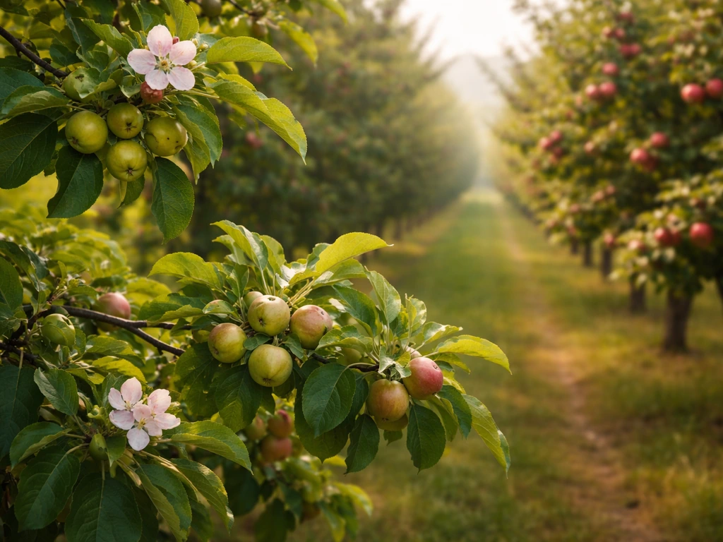 Apple How Does It Grow? From Bloom to Ripe Fruit