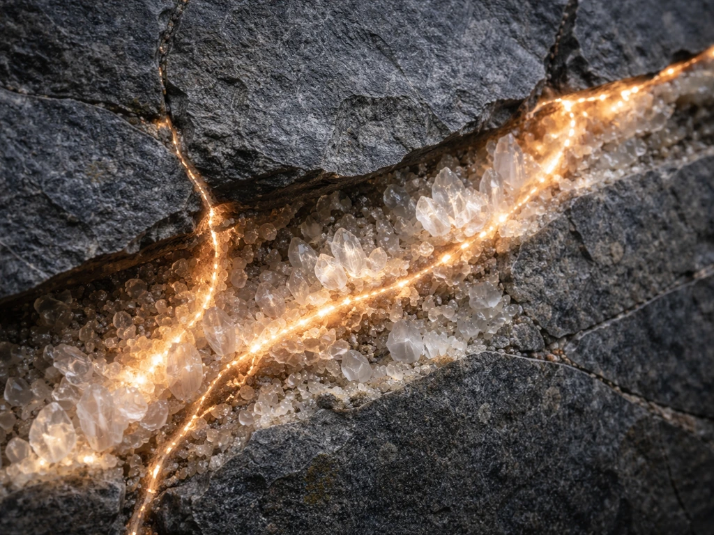 How New Minerals Grow Inside Existing Rocks