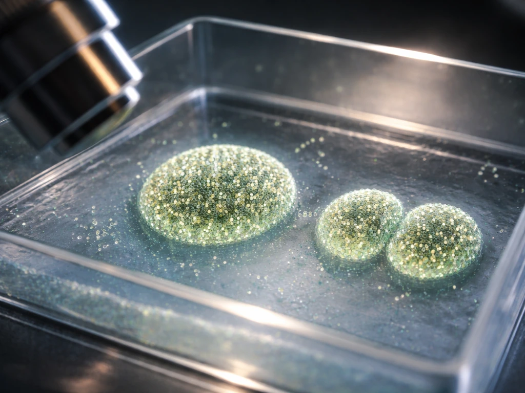 Lab-style visualization of one-celled growth and division in an observation chamber