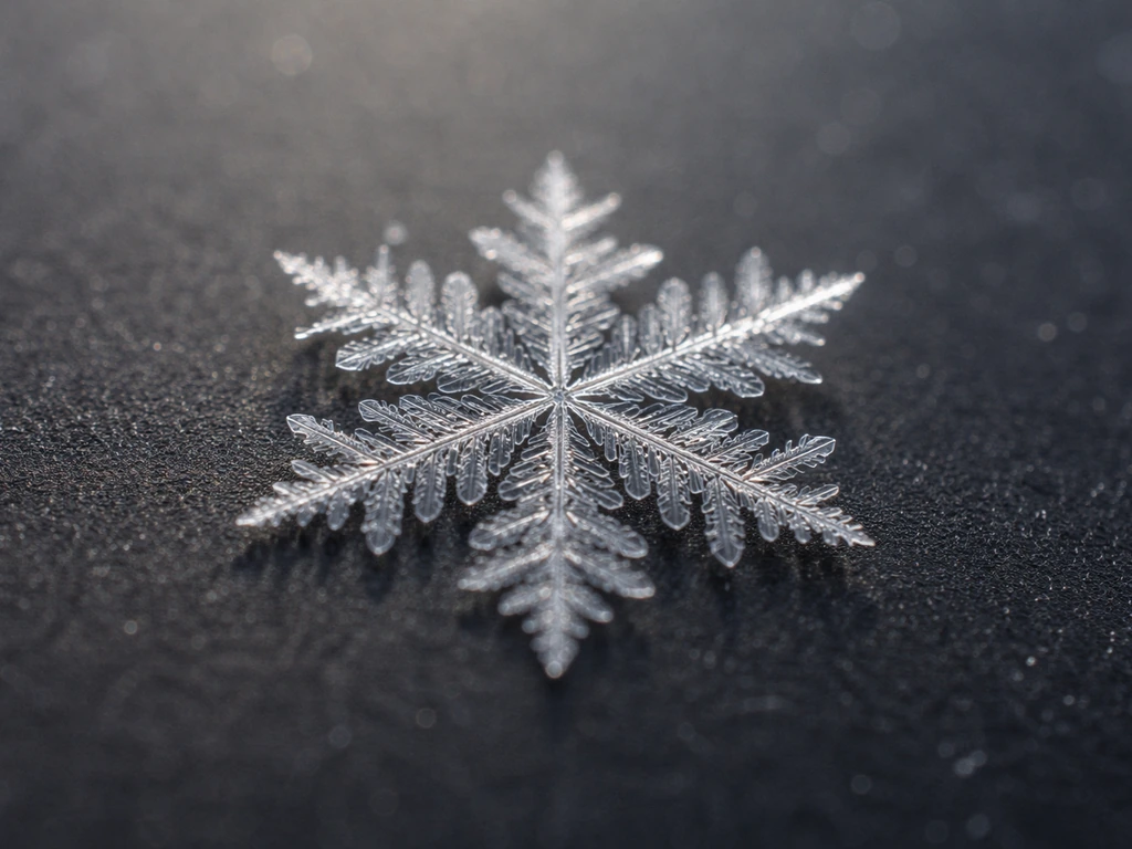How Do Ice Crystals Grow Into Snow Crystals Step by Step